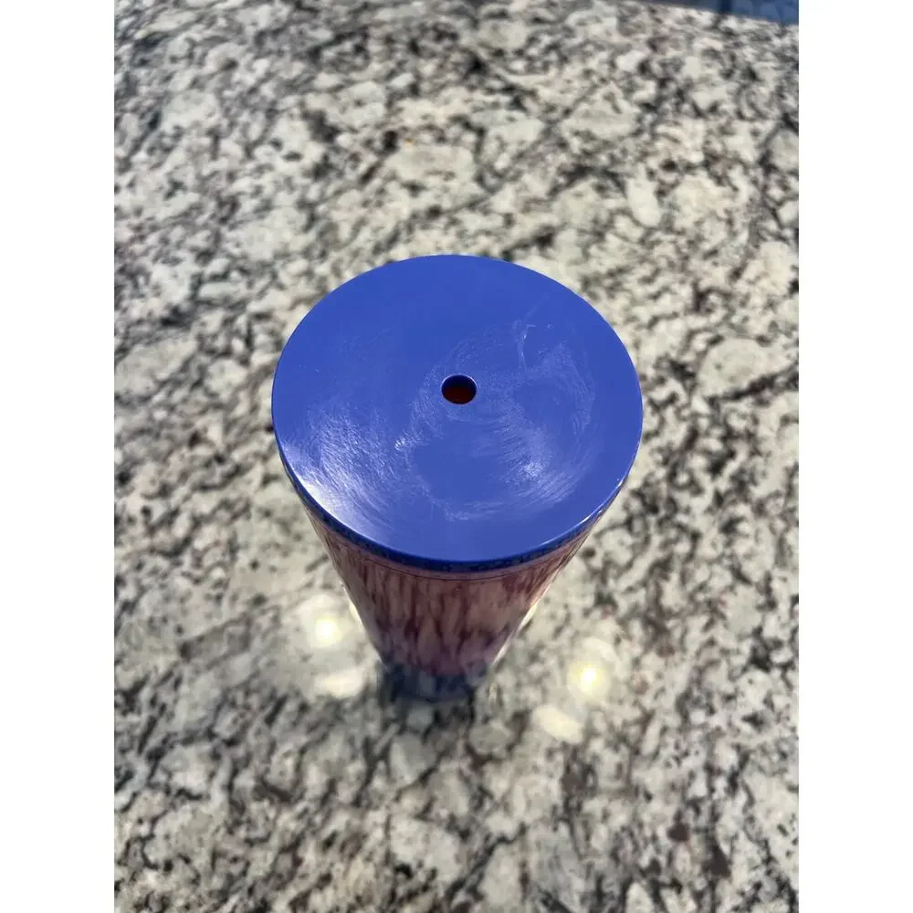 Starbucks summer watercolor ombré color wave 24oz cup no straw